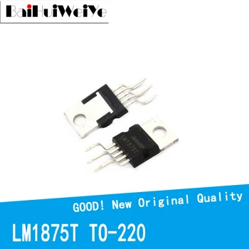 10PCS/LOT LM1875T LM1875 1875T 20W A-220-5 TO220 Transistor MOSFET Nova Original de Boa Qualidade Chipset