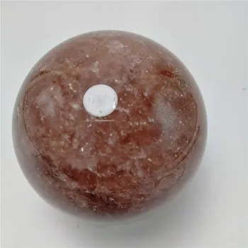 1pc 4.5-5.5 cm de Novas chegadas de pedra preciosa natural decorativos de morango cristal de quartzo esfera bola para a Cura de Reiki
