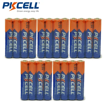 20pcs/monte PKCELL Bateria AAAA LR61 EM6 E96 Alcalinas de 1,5 V a Bateria Seca Bateria Principal de Baterias para Fone de ouvido Bluetooth, Caneta Laser