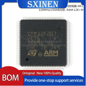 2PCS ,STM32F207VCT6 LQFP-100 ARM Cortex-M3 de 32 bits do Microcontrolador MCU