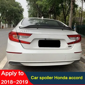 A Fibra de carbono Asa Traseira Do Carro Spoiler PARA Honda Accord Tronco de Barbatana de Alta Qualidade Spoiler APLICAR PARA 2018 e 2019