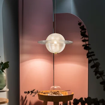 Designer restaurante pequeno lustre personalidade criativa estrelas lâmpada do quarto-de-cabeceira estudo Lustre