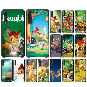 Disney Bambi bonito Caso de Telefone Huawei P30 40 20 10 8 9 lite pro plus Psmart2019