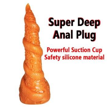 Enorme Plug Anal Grande Vibrador Anal Brinquedos Sexuais para os Homens Massageador de Próstata Ânus Dilatador G-spot Estimulador Vagina Butt Plug Bom para os Adultos