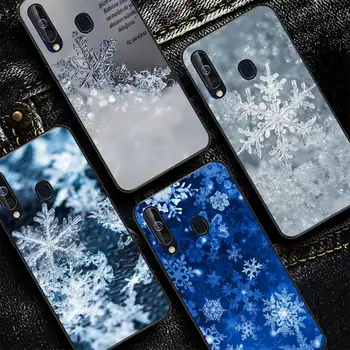 Inverno, Gelo, Neve, floco de Neve Telefone Case para Samsung A51 01 50 71 21 70 31 40 30 10 20 S E 11 91 A7 A8 2018