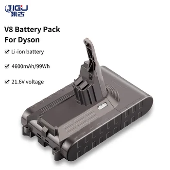 JIGU V8 4600mAh 21.6 Bateria V Para Dyson V8 Bateria V8 série?,V8 Fofo do Li-íon SV10 Aspirador BATERIA Recarregável L70