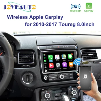 JoyeAuto sem Fio Apple CarPlay para 2010-2018 Volkswagen Toureg de Golfe com iOS15 Android Espelho Android Auto Espelho-Link AirPlay
