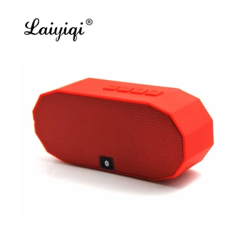 Laiyiqi orador popular altavoz Bluetooth Rádio FM MP3 portátil estéreo altifalante caixa de som portatil alto falante engrenagem mon