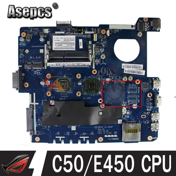 Laptop placa-mãe PBL50 LA-7321P com C50/E450 CPU Para ASUS K43U X43U, quase novo, cheio de teste e frete grátis