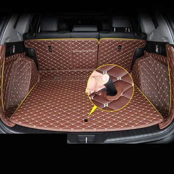 Para Honda CRV CR-V 2017 2018 mala do Carro Tapete Traseiro, Forro Tronco Piso de Carga Tapete Bandeja, Protetor de Acessórios Adesivo Cão de Estimação Tampa