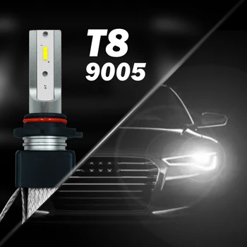Três universal LED faróis do Carro de 60W fonte de Luz: CSP 6000K 9600LM 9V-36V