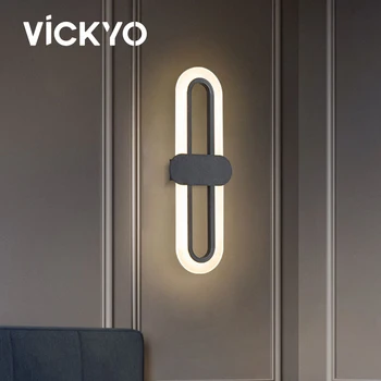 VICKYO da Parede do DIODO emissor de Luz de uma Casa Moderna Decoração de Arandelas de Parede Interior Lâmpadas de Parede Para Sala de estar, Quarto de Cabeceira Lâmpada do Corredor Escada