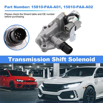 X Autohaux 15810-PAA-A01 15810-PAA-A02 Mudança da Transmissão de Solenóide para Honda Accord 1998-2002 Honda Odyssey 1998