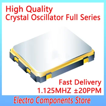 4Pin 2520 2.5*2.0 mm 1.125 MHZ Oscilador de Cristal de Quartzo 1,8 V SMD Chip Ativo Oscilador de Cristal de OSC ±20 PPM, Baixo Consumo de Energia
